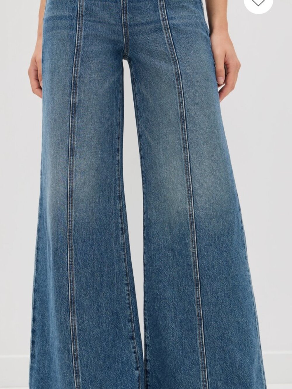 Ulla Johnson The Bianca Wide Leg Jeans - Size 25